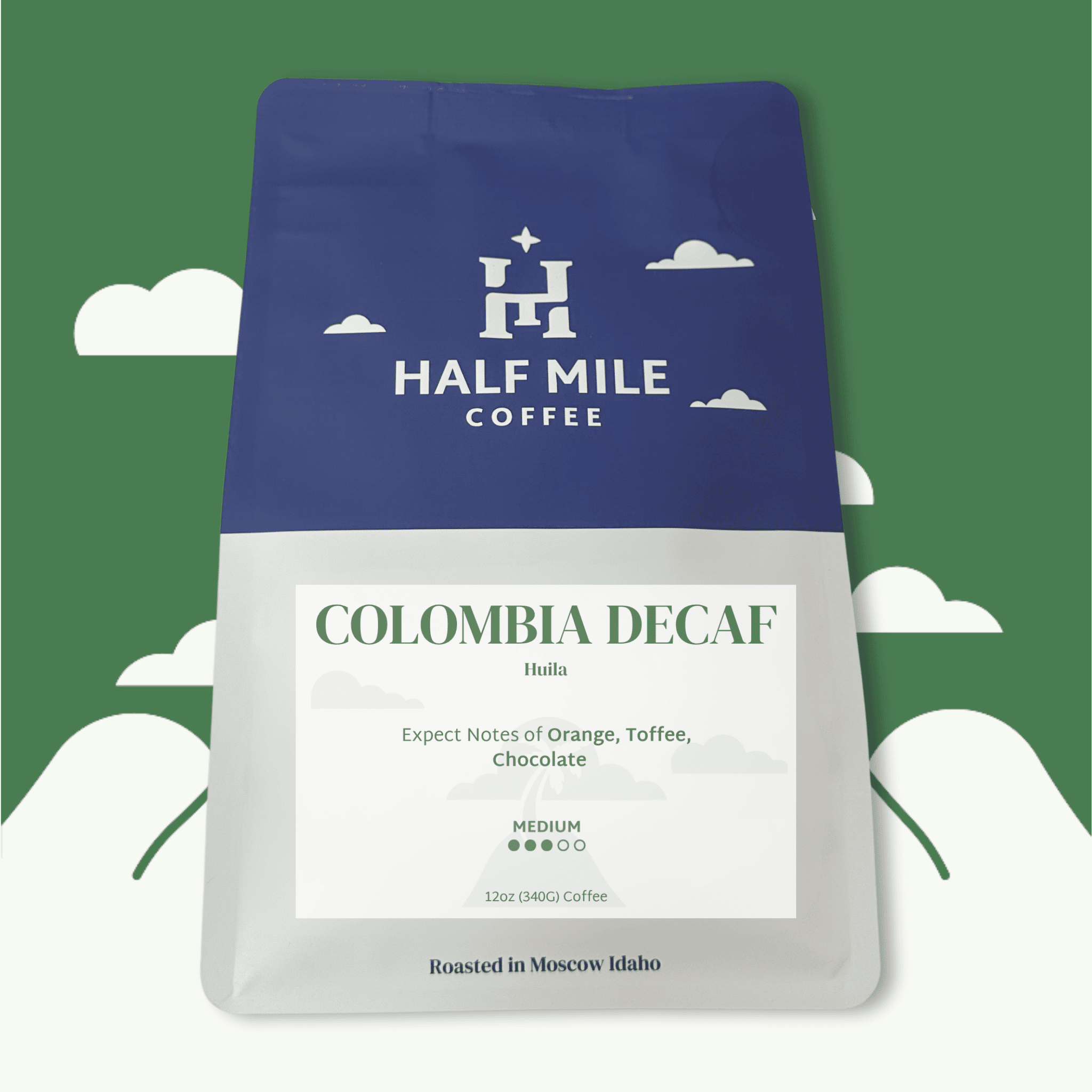 Colombia Huila Sugar-Cane Process Decaf