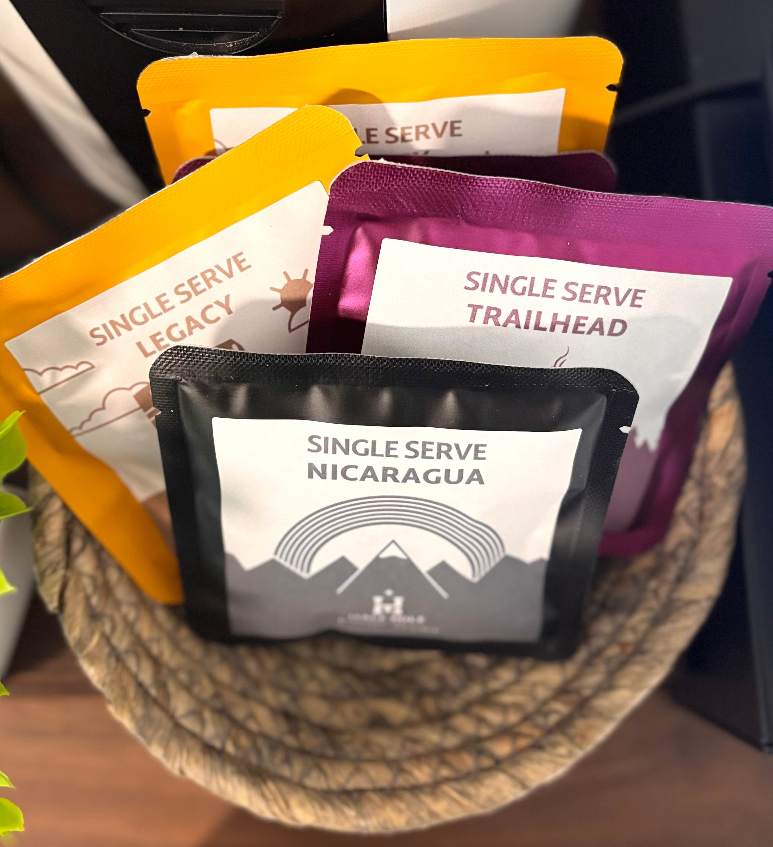 Single Serve Pour-Over Coffee Packets | Half Mile To-Go