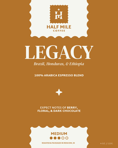Half Mile Coffee Legacy Espresso Blend 