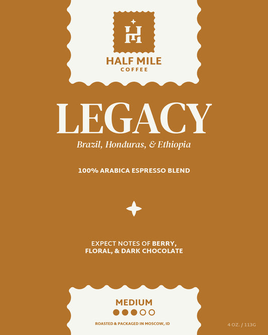 Half Mile Coffee Legacy Espresso Blend 