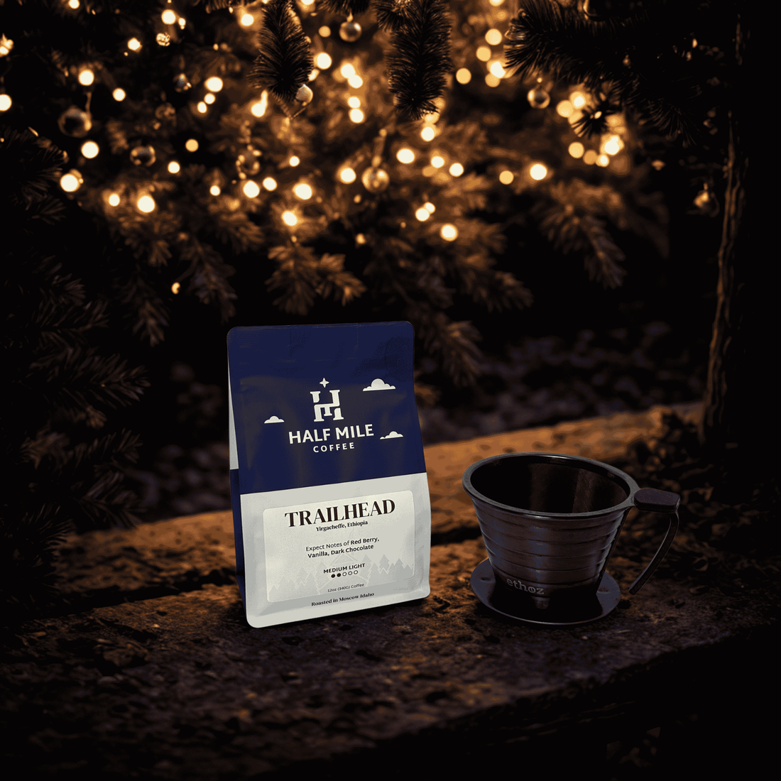 The Starter Kit – Specialty Coffee & Brewer Bundle for Home Brewing | Half Mile Coffee