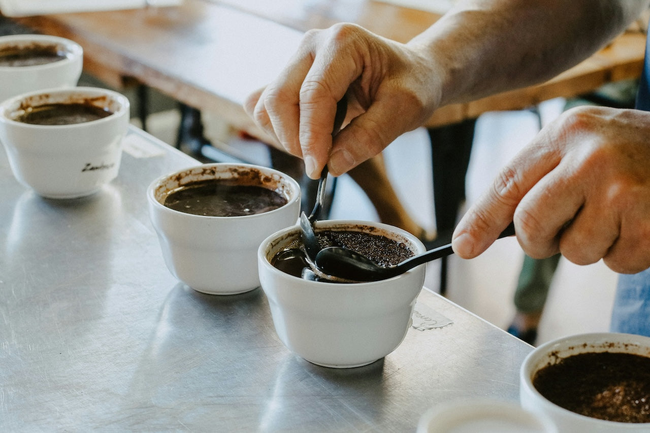 Skimming the crust off a cupping cup